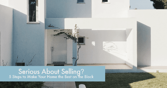 Serious home sellers can benefit from our five steps to making your home the most marketable on your block.